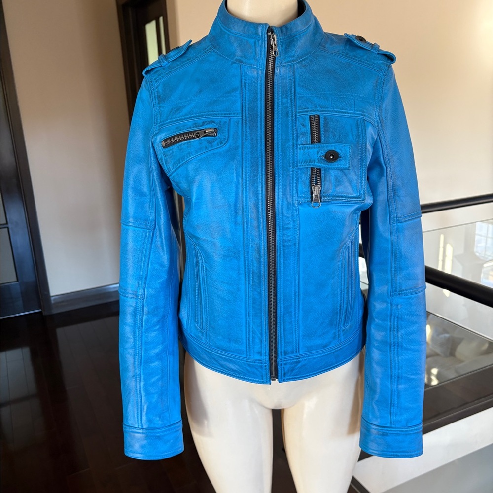 Genuine leather jacket